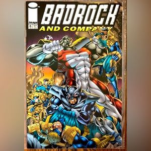 ⚡️Vintage 1995 Badrock Comic Book